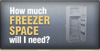 Freezer Space?